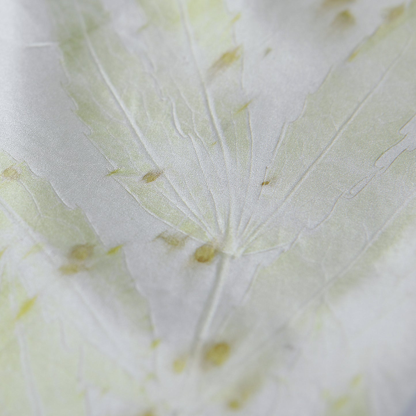 100% Mulberry Silk Children’s Homewear Shorts – Hand-Printed with Natural Leaves