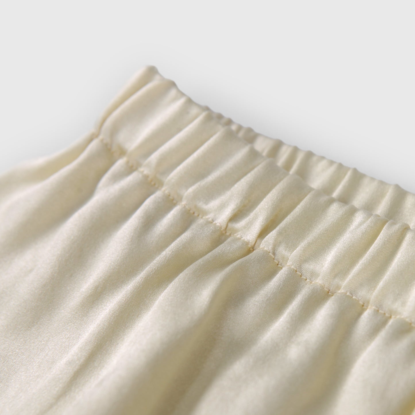 100% Mulberry Silk Children’s Homewear Shorts – Hand-Dyed with Calendula